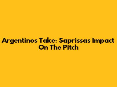Argentino's Take: Saprissa's Impact On The Pitch