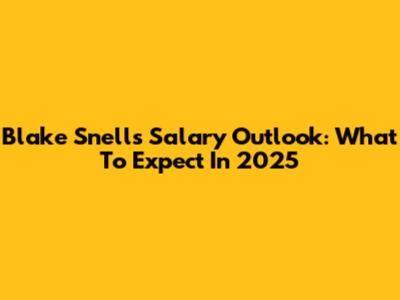 Blake Snell's Salary Outlook: What To Expect In 2025