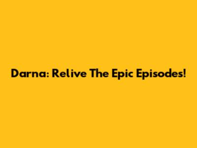 Darna: Relive The Epic Episodes!