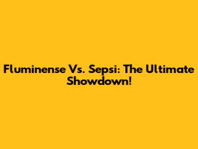 Fluminense Vs. Sepsi: The Ultimate Showdown!