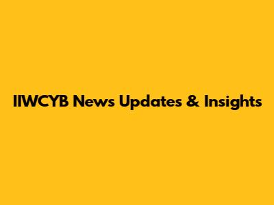 IIWCYB News Updates & Insights