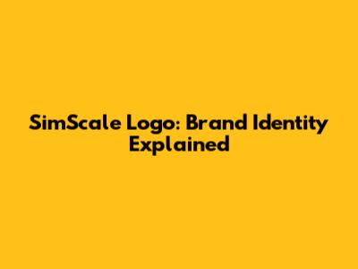 SimScale Logo: Brand Identity Explained