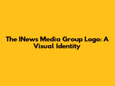 The INews Media Group Logo: A Visual Identity
